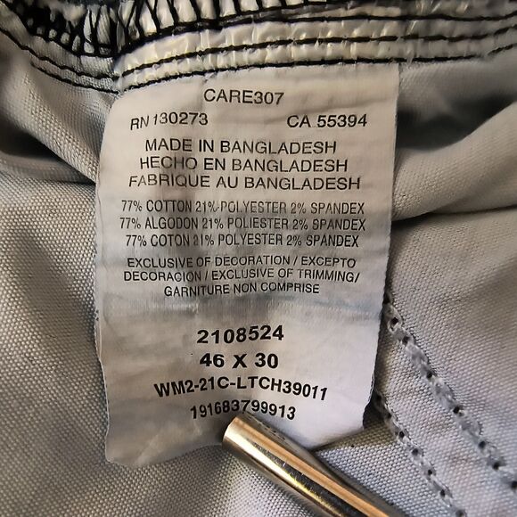 Lee Extreme Motion MVP Relaxed Fit Straight Jeans Men’s 46x30 Blue Stretch Denim - Picture 5 of 5